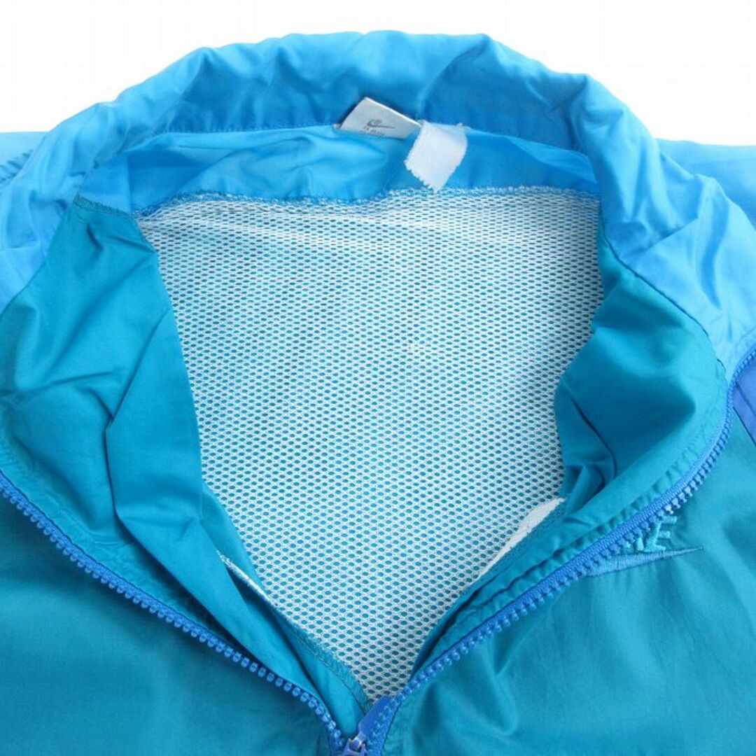 NIKE - L☆古着 ナイキ NIKE 長袖 ハーフジップ ナイロン NIKE - L☆古着 ナイキ NIKE 長袖 ハーフジップ ナイロン