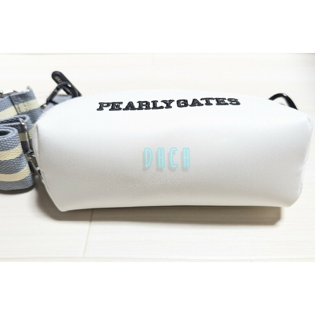 ☆PEARLY GATES/パーリーゲイツ☆カレッジワッペンマルチポーチ ☆PEARLY GATES/パーリーゲイツ☆カレッジワッペンマルチポーチ