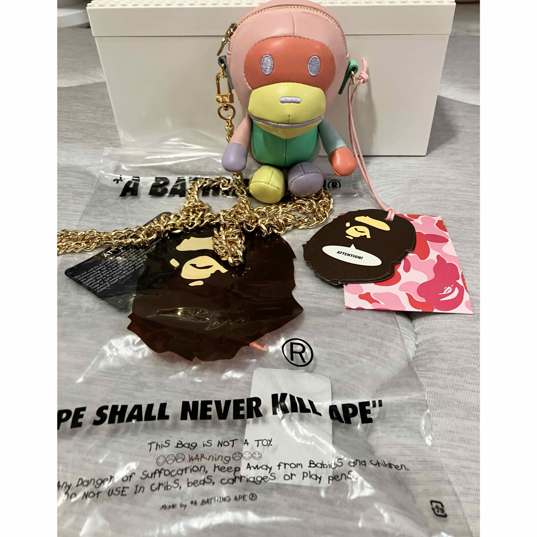 A BATHING APE - BABY MILO MINI SHOULDER BAG アベイシング A BATHING APE - BABY MILO MINI SHOULDER BAG アベイシング
