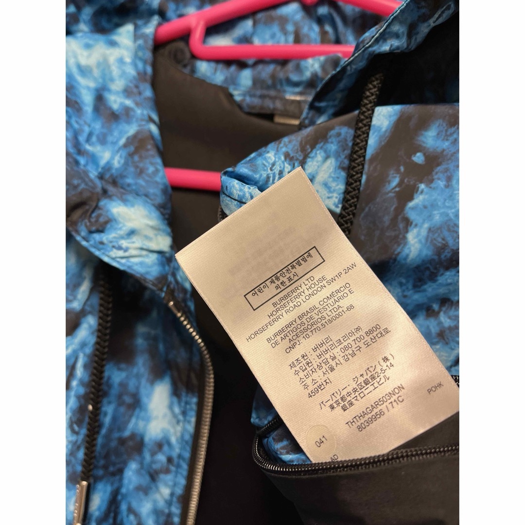 BURBERRY - 正規 22SS BURBERRY バーバリー ナイロン フーディー BURBERRY - 正規 22SS BURBERRY バーバリー ナイロン フーディー