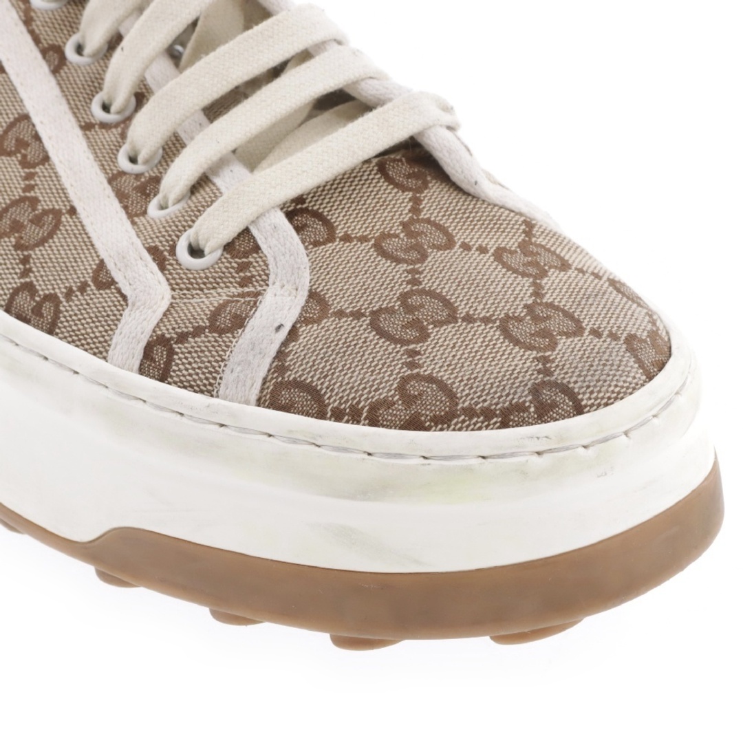 GUCCI グッチ テニス1977 GGキャンバス ロートップスニーカー GUCCI グッチ テニス 1977 GGロゴ 総柄 キャンバス ローカット