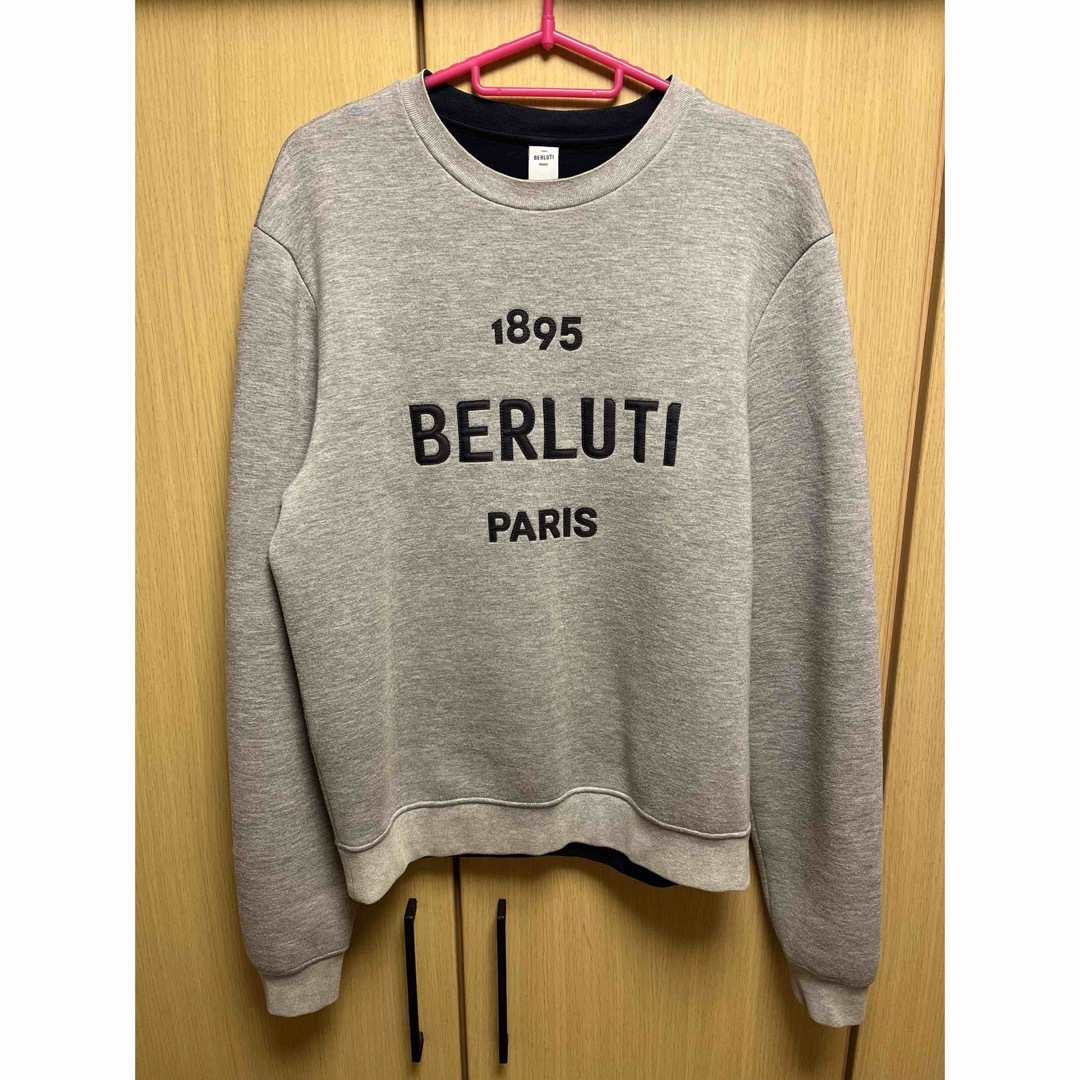 BERLUTI - 正規 20AW Berluti ベルルッティ ロゴ スウェットの BERLUTI - 正規 20AW Berluti ベルルッティ ロゴ スウェットの