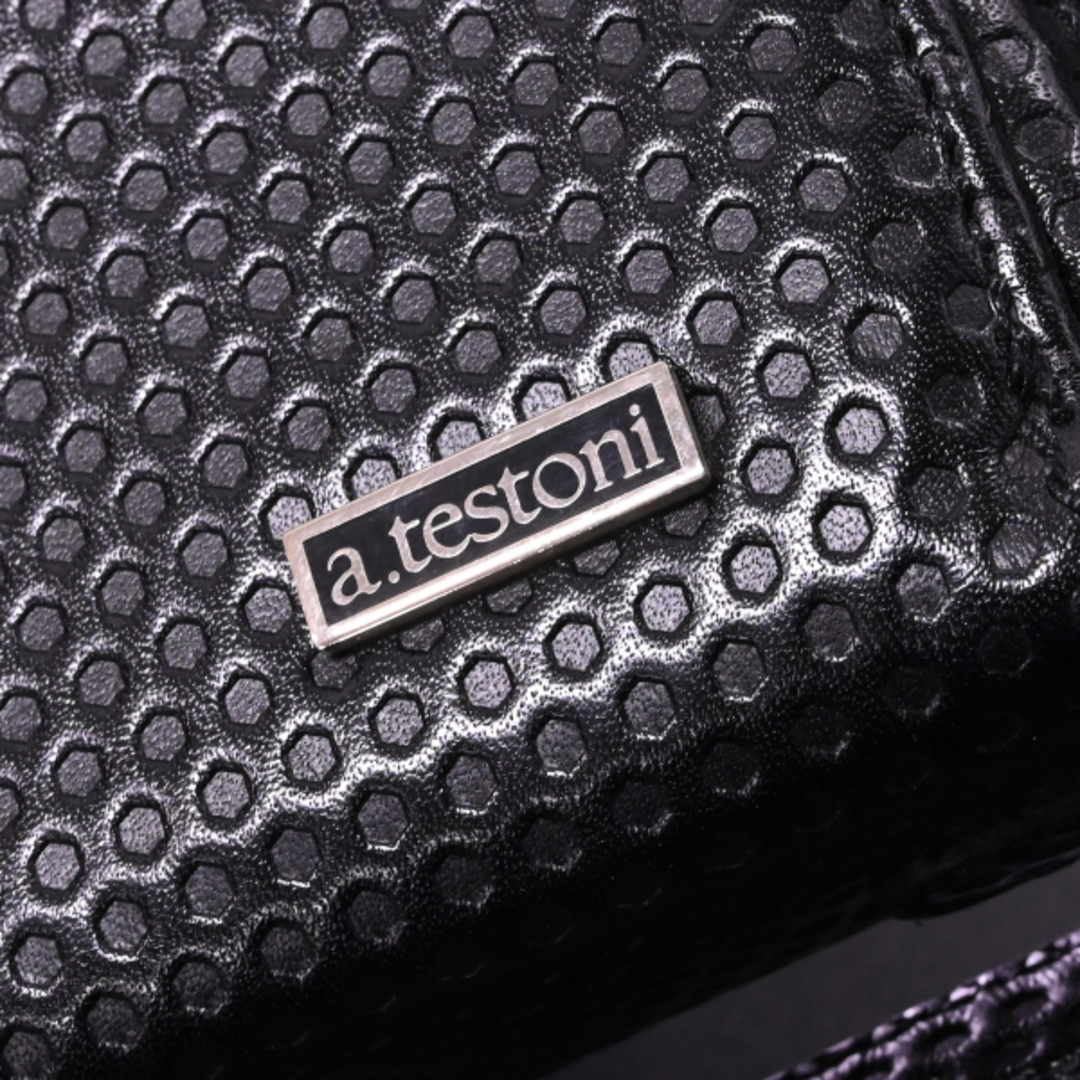 a.testoni - 本物 新品同 テストーニ 極希少 四層マチ式 a.testoni - 本物 新品同 テストーニ 極希少 四層マチ式