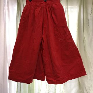 ダブルクローゼット(w closet)の【美品】w closet ガウチョパンツ(カジュアルパンツ)