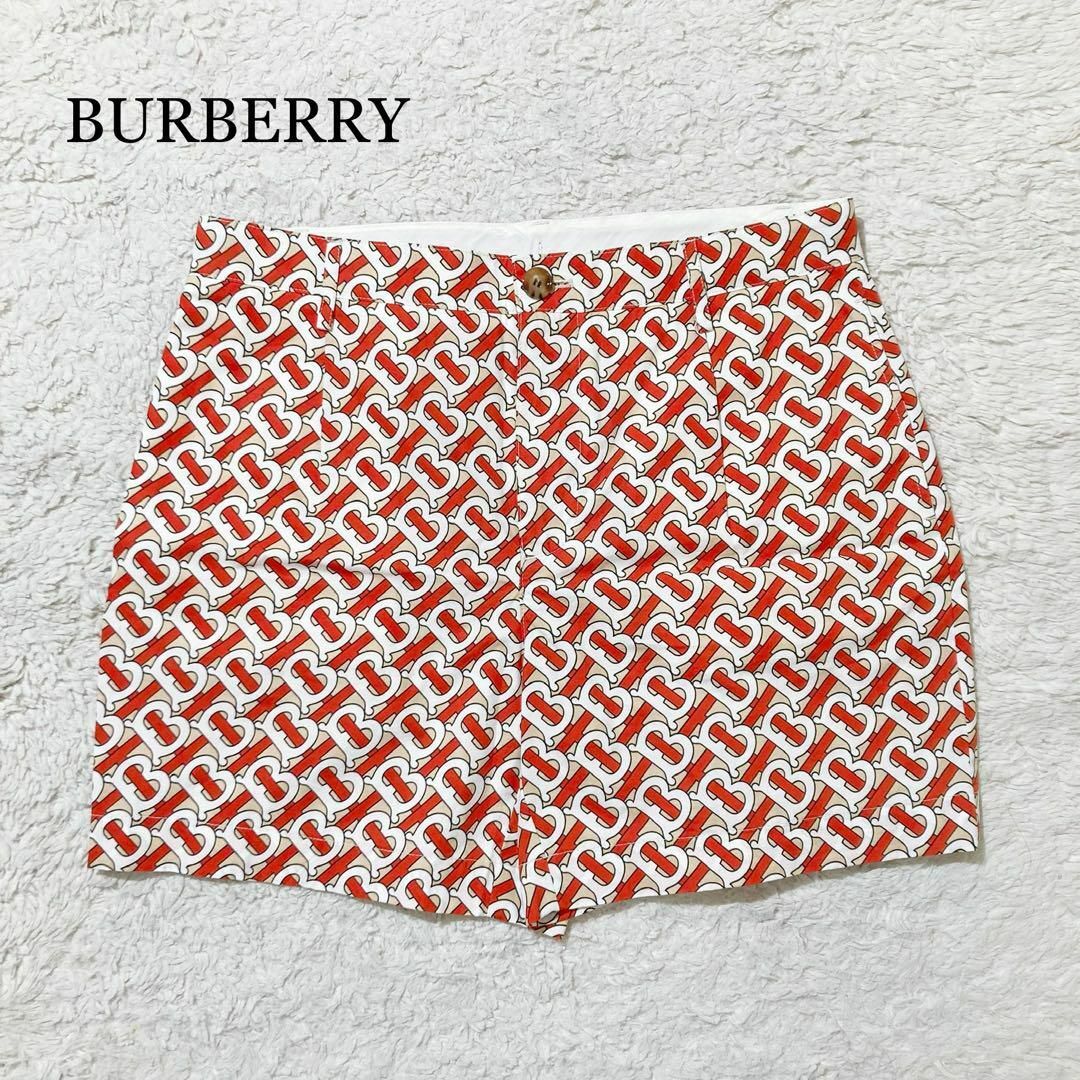 BURBERRY - 【未使用級】BURBERRY ショートパンツ 総柄 TB BURBERRY - 【未使用級】BURBERRY ショートパンツ 総柄 TB