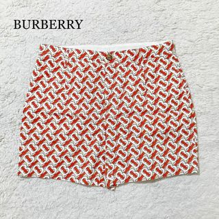 BURBERRY - 【未使用級】BURBERRY ショートパンツ 総柄 TB BURBERRY - 【未使用級】BURBERRY ショートパンツ 総柄 TB