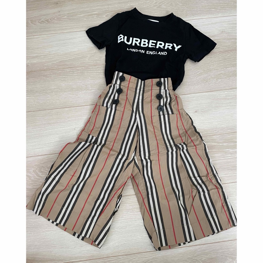 BURBERRY - Burberry ロゴTシャツ 4y=110㎝表記の通販 by leon's
