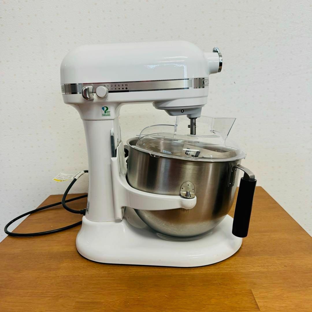 ○ 美品 キッチンエイドミキサー KSM7WH 卓上ミキサー 厨房機器 ○ 美品 キッチンエイドミキサー KSM7WH 卓上ミキサー 厨房機器