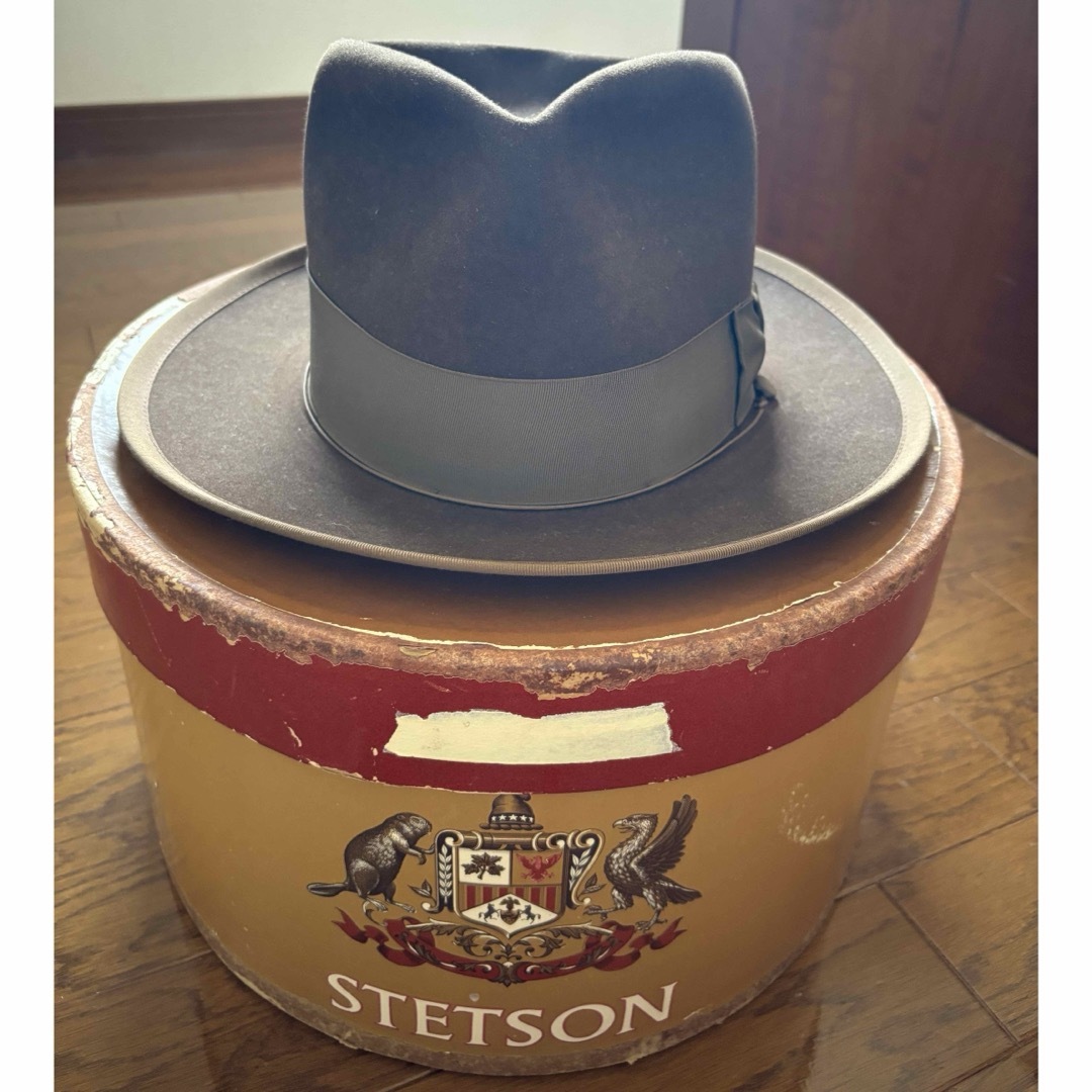 STETSON - ステットソン ビンテージ ハット 7 1/4の通販 by STETSON - ステットソン ビンテージ ハット 7 1/4の通販 by