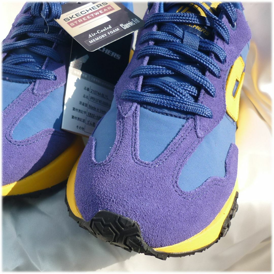 SKECHERS - 定価11550円新品26cmスケッチャーズブルー青メンズ SKECHERS - 定価11550円新品26cmスケッチャーズブルー青メンズ