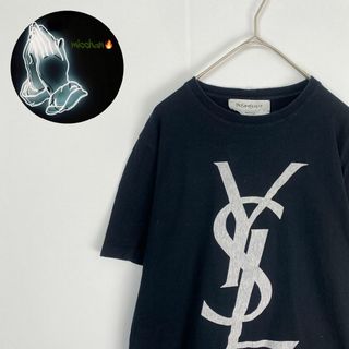 イヴサンローラン(Yves Saint Laurent)のイブサンローラン　Ｔシャツ　YSL Tシャツ　サイズＸＳ　イタリア製(Tシャツ/カットソー(半袖/袖なし))