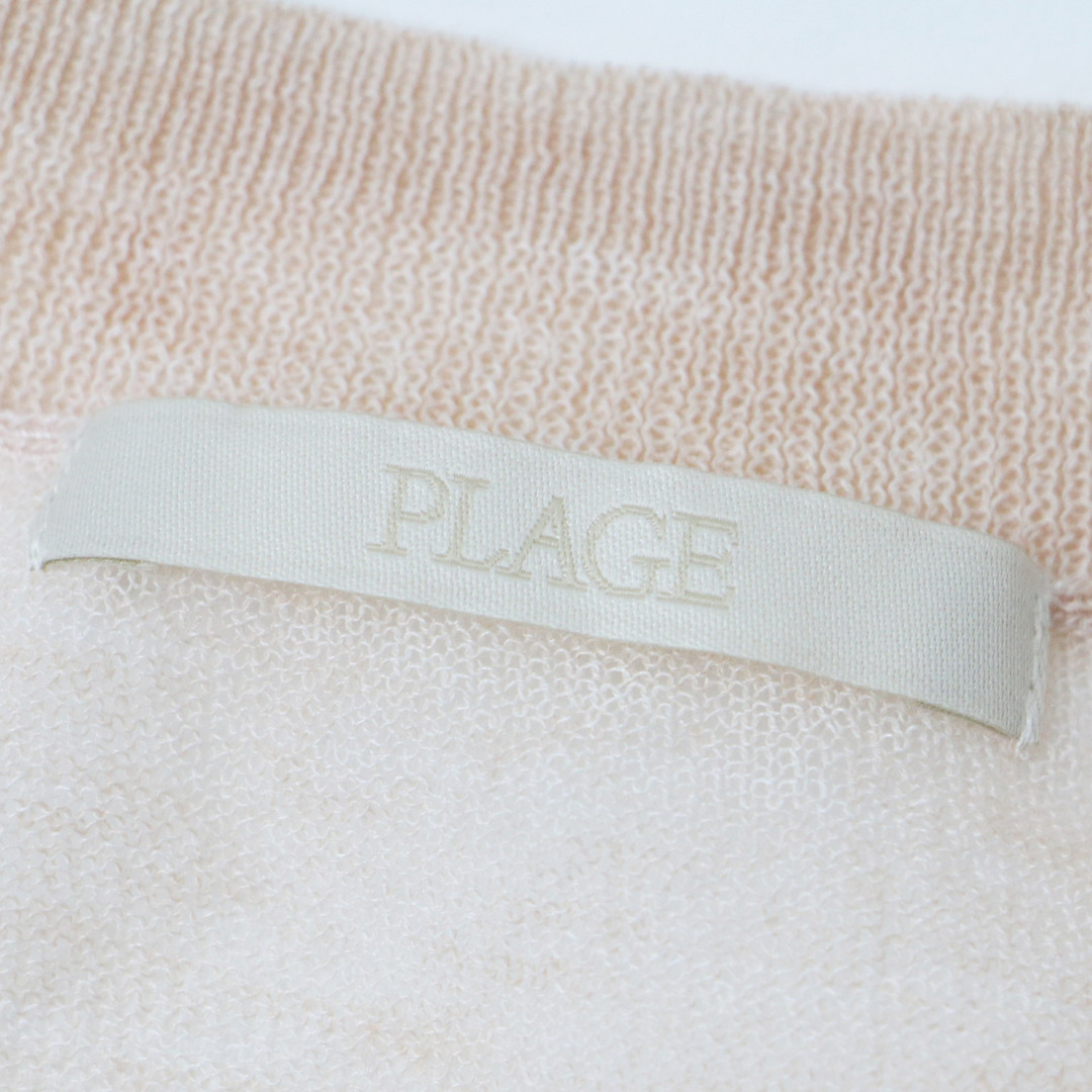 楽天市場】Plage プラージュ ニット ベスト ピンク FREE 2023年