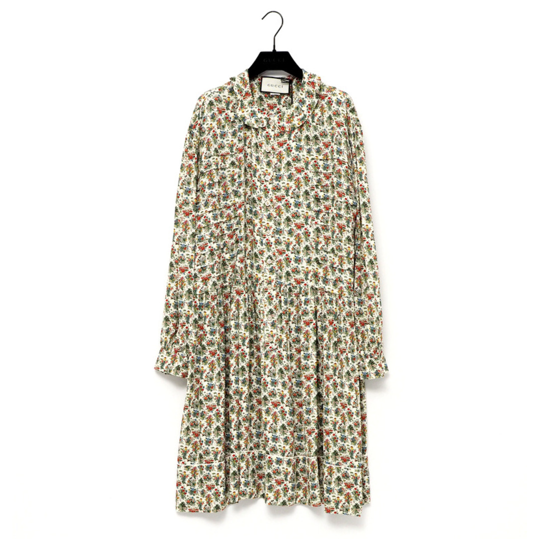 □未使用品□GUCCI グッチ ワンピース サイズ42(170/92Y) 花柄 □未使用品□GUCCI グッチ ワンピース サイズ42(170/92Y) 花柄