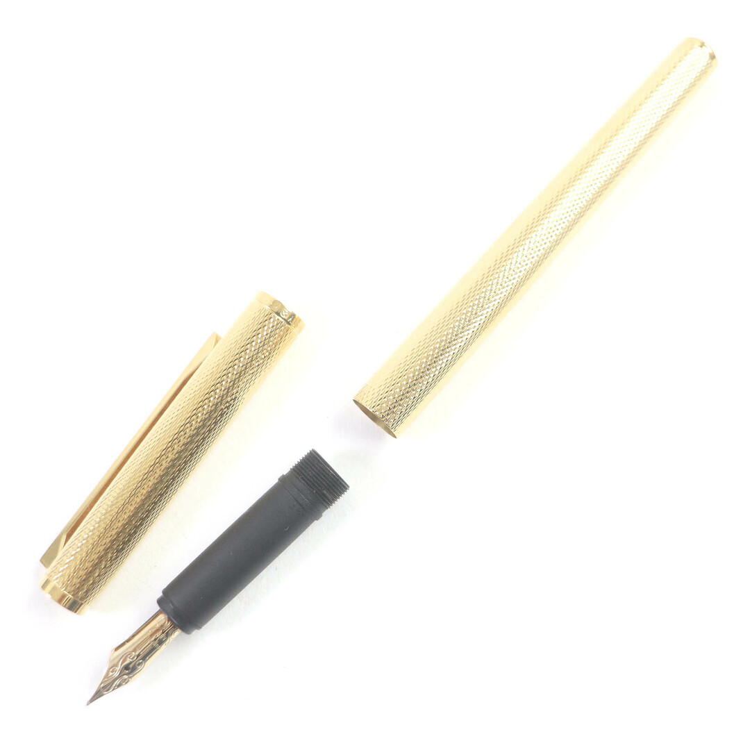 極美品□Dunhill ダンヒル ペン先14K Fニブ キャップ式 極美品□Dunhill ダンヒル ペン先14K Fニブ キャップ式