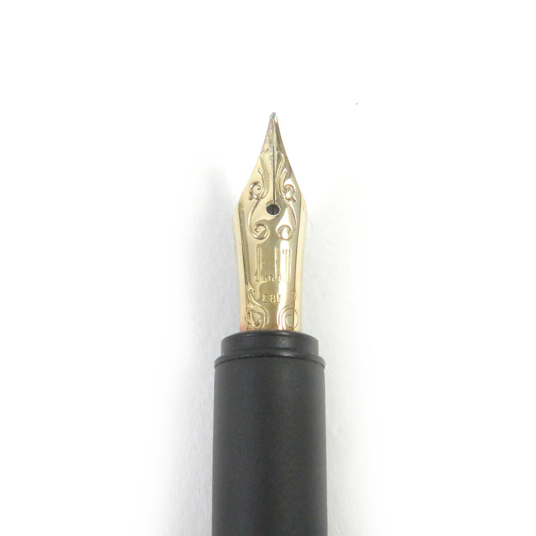 極美品□Dunhill ダンヒル ペン先14K Fニブ キャップ式 極美品□Dunhill ダンヒル ペン先14K Fニブ キャップ式