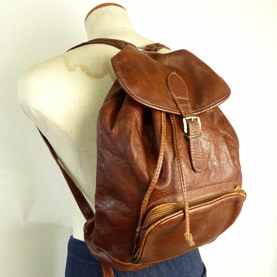 本革レザー リュック / バックパック【中古】の通販 by ken's 本革レザー リュック / バックパック【中古】の通販 by ken's