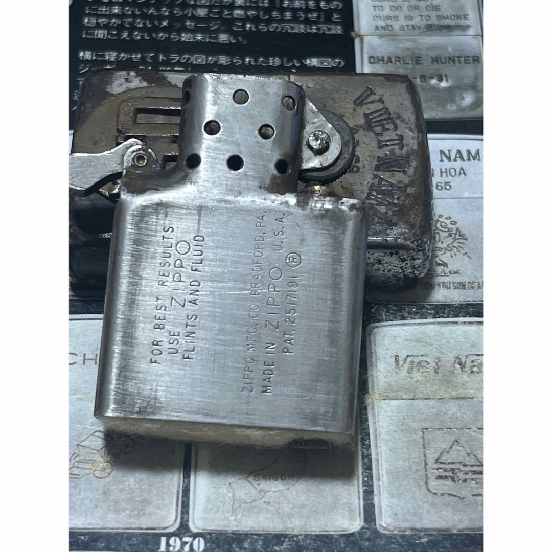 ZIPPO - 【ベトナムZIPPO】本物 1967年製ベトナムジッポー「USメダル」「弾丸」の通販 by t-ishi's shop｜ジッポー ならラクマ