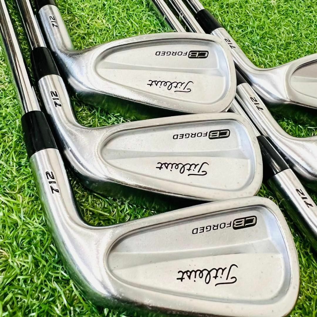 Titleist - 名器 タイトリスト CB 712 アイアンセット 遠藤 Titleist - 名器 タイトリスト CB 712 アイアンセット 遠藤