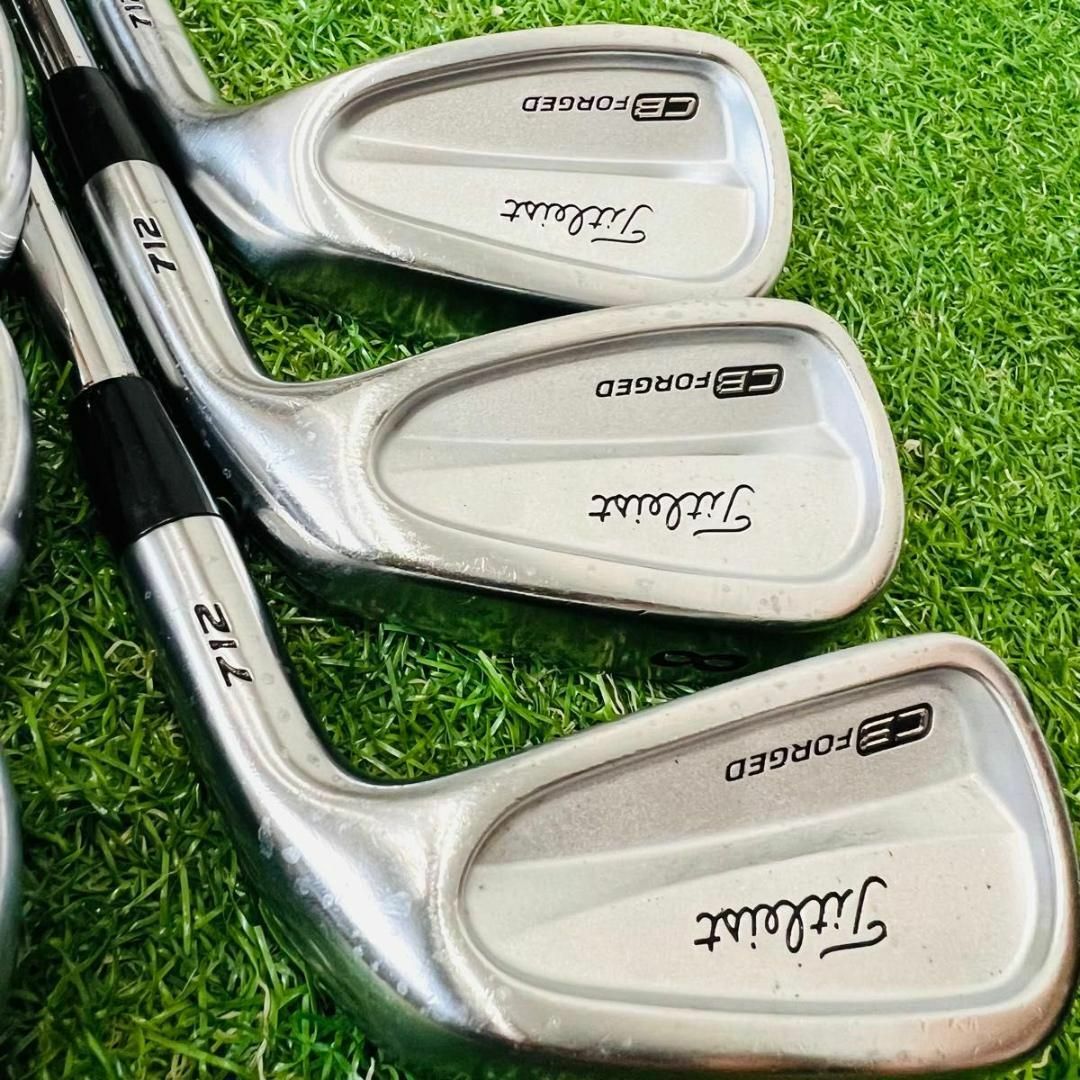 Titleist - 名器 タイトリスト CB 712 アイアンセット 遠藤 Titleist - 名器 タイトリスト CB 712 アイアンセット 遠藤