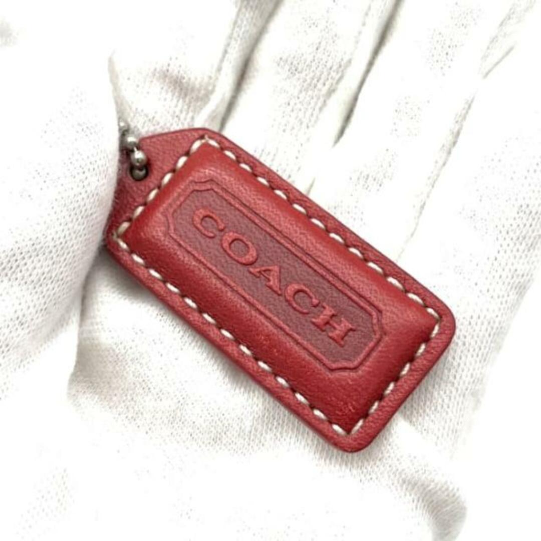 美品.COACH/ショルダーバッグ/レザー/25380/ボルドー/シグネチャー/