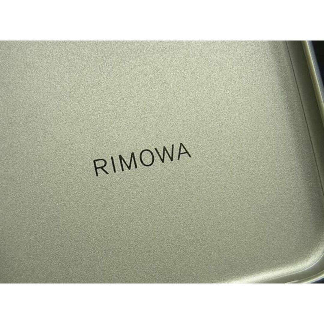 RIMOWA - □新品□未使用□ RIMOWA リモワ アルミニウム RIMOWA - □新品□未使用□ RIMOWA リモワ アルミニウム
