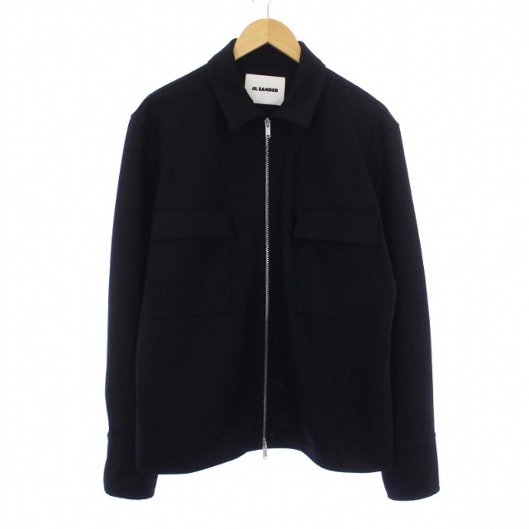 JIL SANDER - JIL SANDER 22AW ステンカラージャケット 黒 JIL SANDER - JIL SANDER 22AW ステンカラージャケット 黒