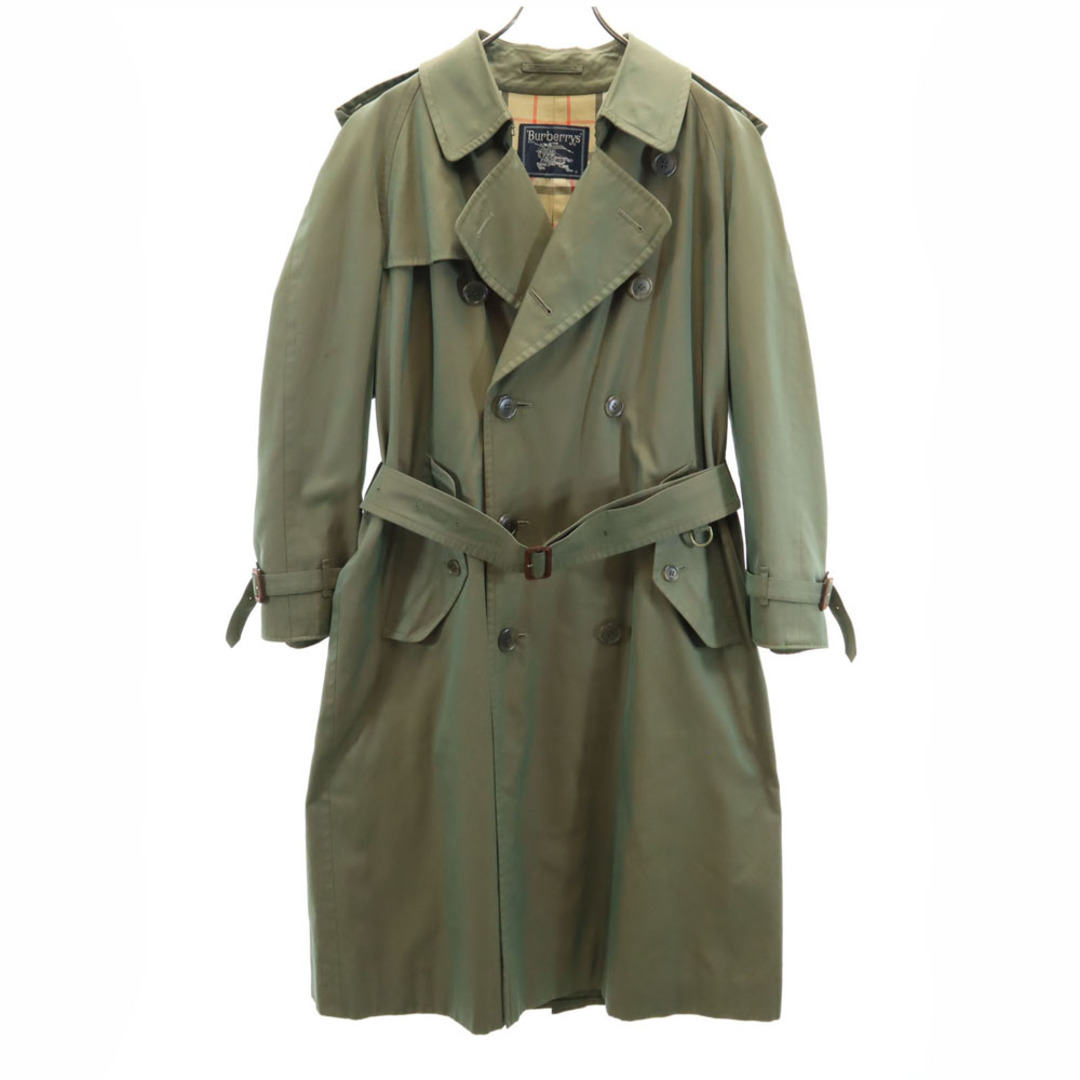 BURBERRY - バーバリーズ 90s オールド トレンチコート カーキ BURBERRY - バーバリーズ 90s オールド トレンチコート カーキ