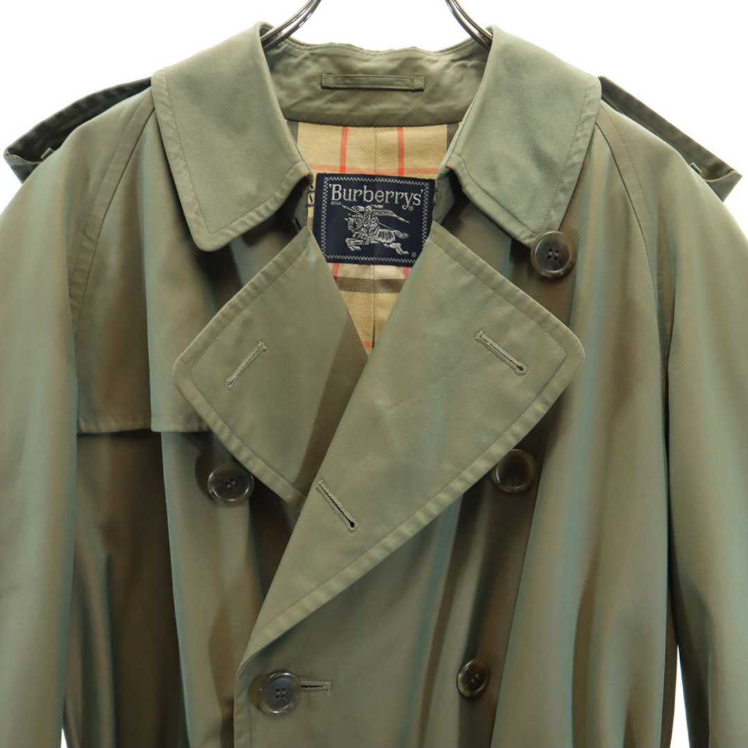 BURBERRY - バーバリーズ 90s オールド トレンチコート カーキ BURBERRY - バーバリーズ 90s オールド トレンチコート カーキ