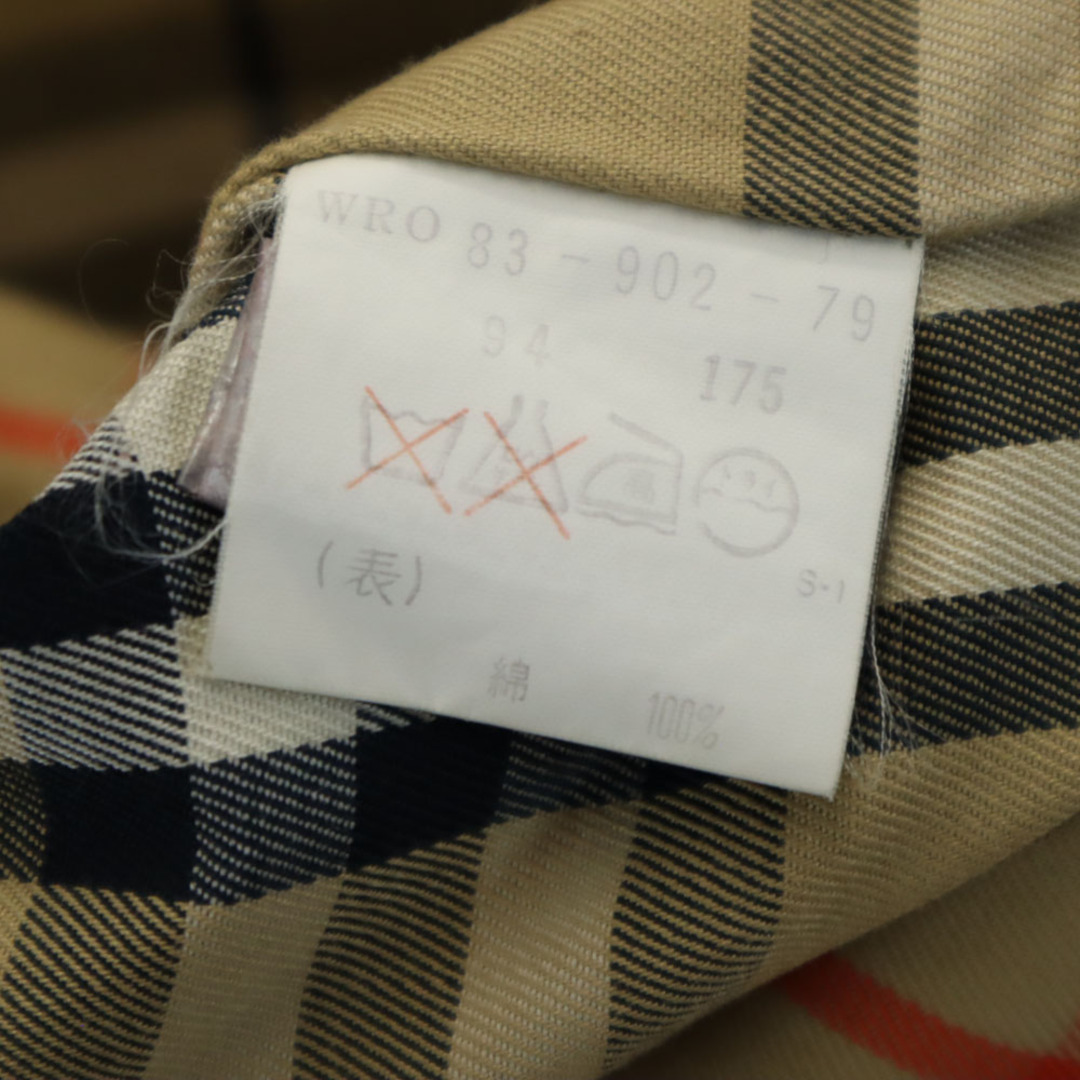 BURBERRY - バーバリーズ 90s オールド トレンチコート カーキ BURBERRY - バーバリーズ 90s オールド トレンチコート カーキ
