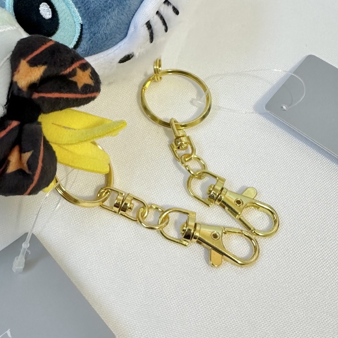 Disney - <新品>スティッチ&スクランプ ぬいぐるみキーホルダー Disney - <新品>スティッチ&スクランプ ぬいぐるみキーホルダー