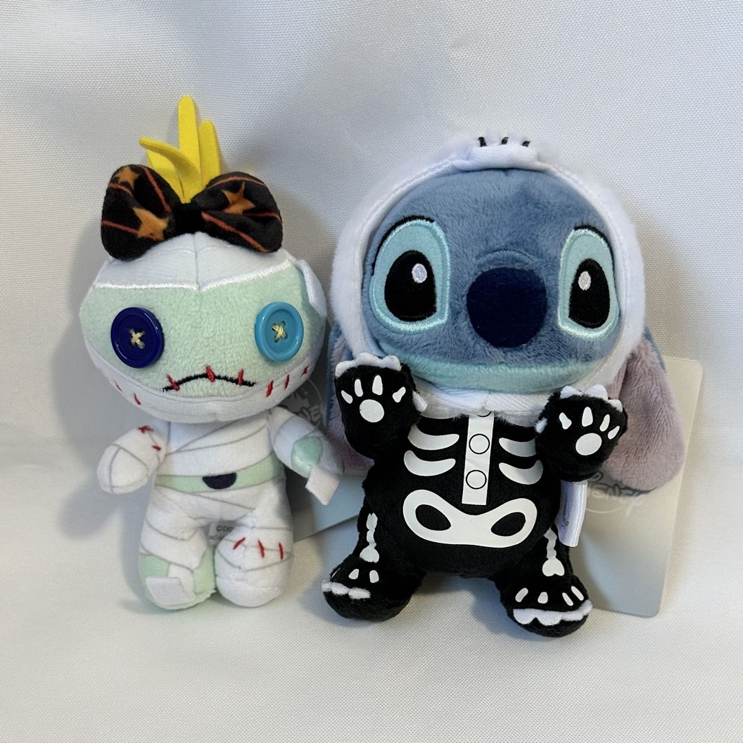 Disney - <新品>スティッチ&スクランプ ぬいぐるみキーホルダー Disney - <新品>スティッチ&スクランプ ぬいぐるみキーホルダー