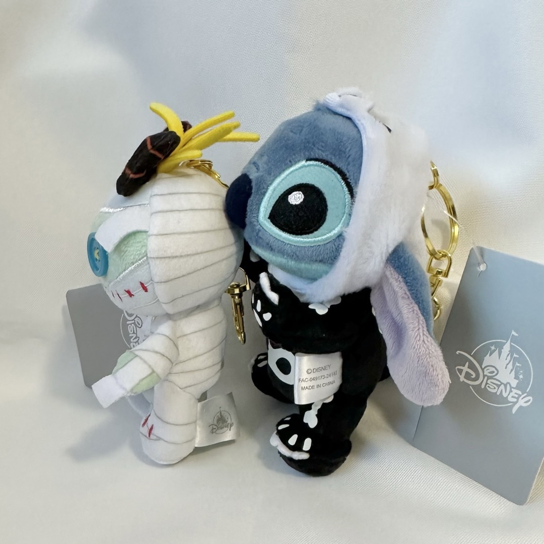 Disney - <新品>スティッチ&スクランプ ぬいぐるみキーホルダー Disney - <新品>スティッチ&スクランプ ぬいぐるみキーホルダー