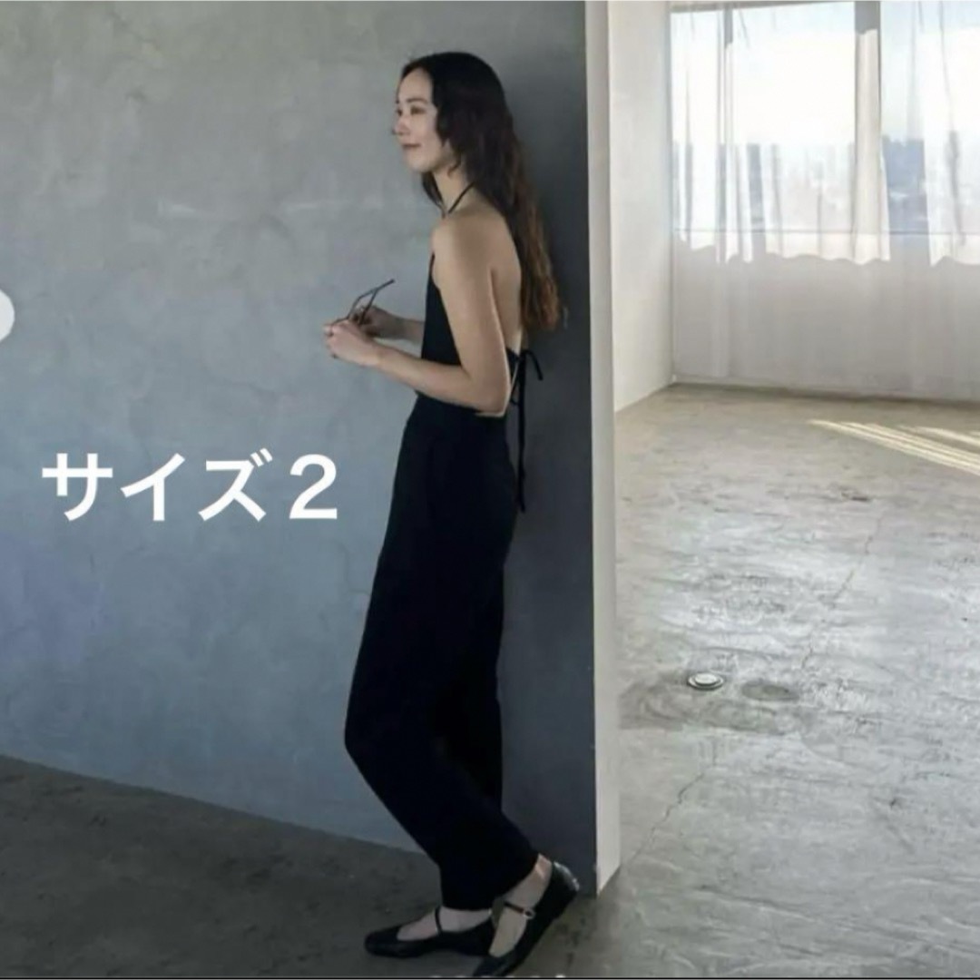 CLANE HALTER NECK KNIT ALL IN ONE サイズ2 CLANE HALTER NECK KNIT ALL IN ONE サイズ2