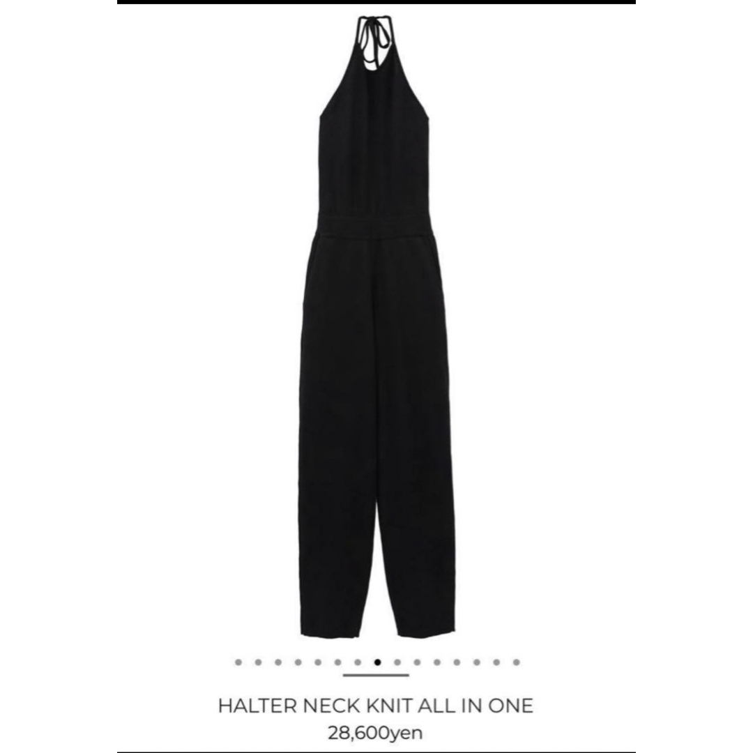 CLANE HALTER NECK KNIT ALL IN ONE サイズ2 CLANE HALTER NECK KNIT ALL IN ONE サイズ2