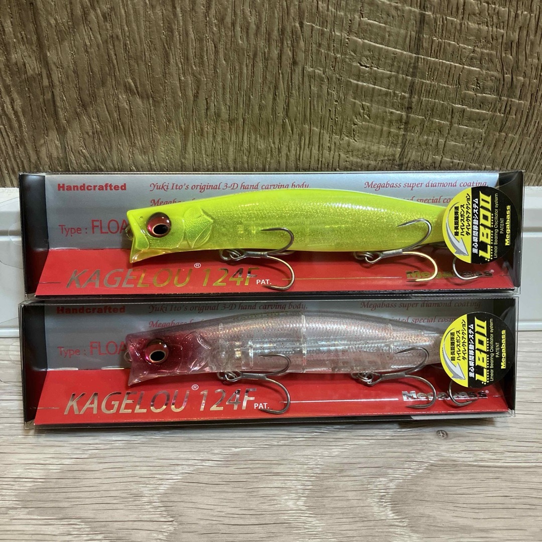 メガバス カゲロウ124f 限定カラーセット (65 メガバス メガバス カゲロウ124f 限定カラーセット (65 メガバス