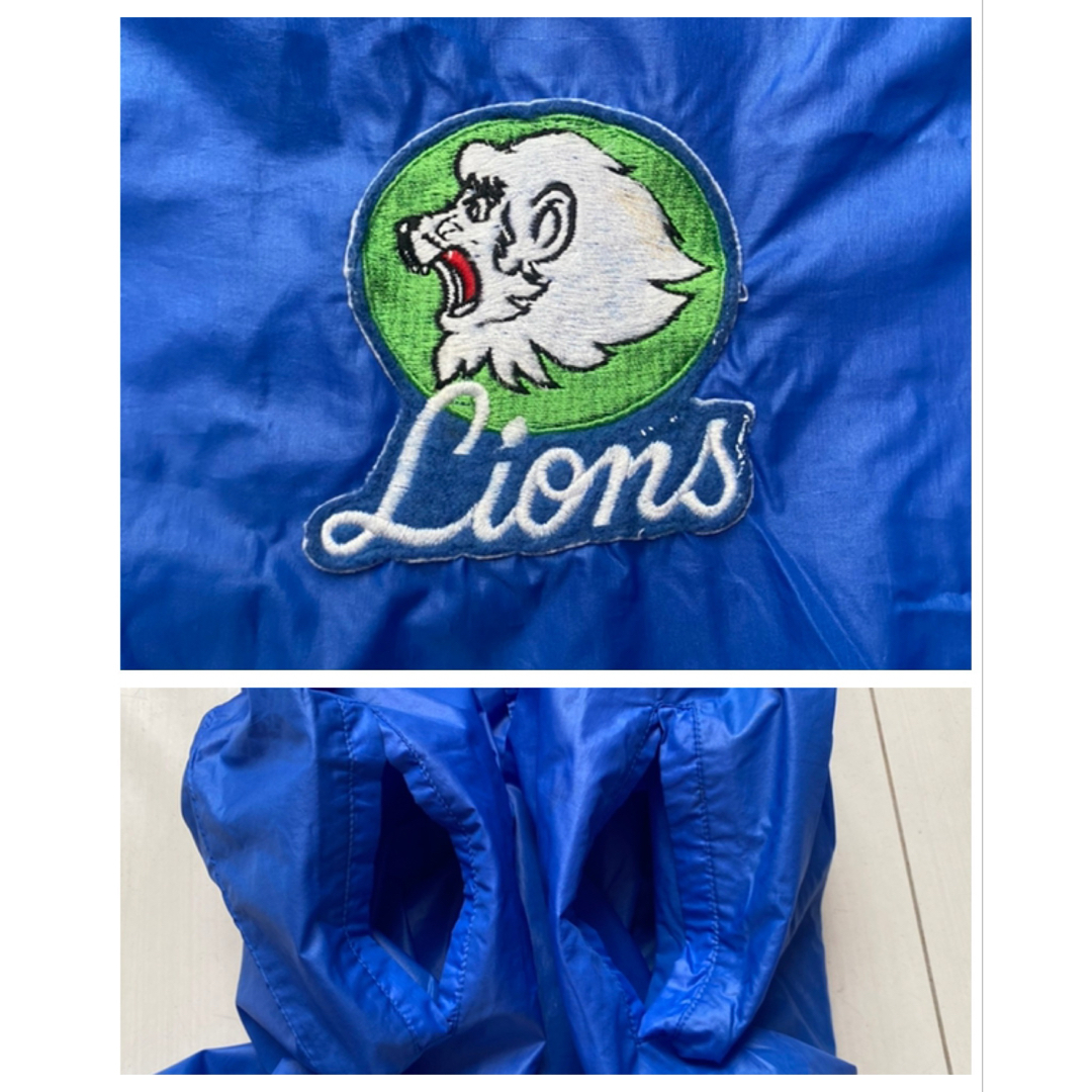 MIZUNO - 80s 90s 西武 ライオンズ lions mizuno nylon XL Oの MIZUNO - 80s 90s 西武 ライオンズ lions mizuno nylon XL Oの