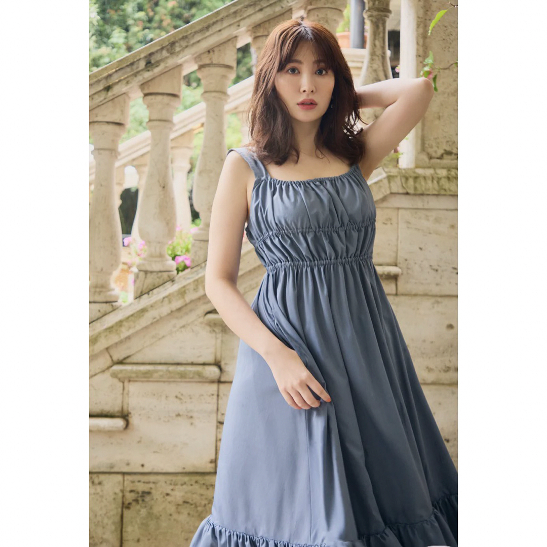 Her lip to - Double Bow Summer Long Dress (M)の通販 by さな Her lip to - Double Bow Summer Long Dress (M)の通販 by さな