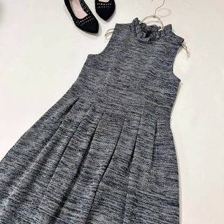 GANNI　sleeveless dress　ガニー　ノースリーブワンピース(ひざ丈ワンピース)