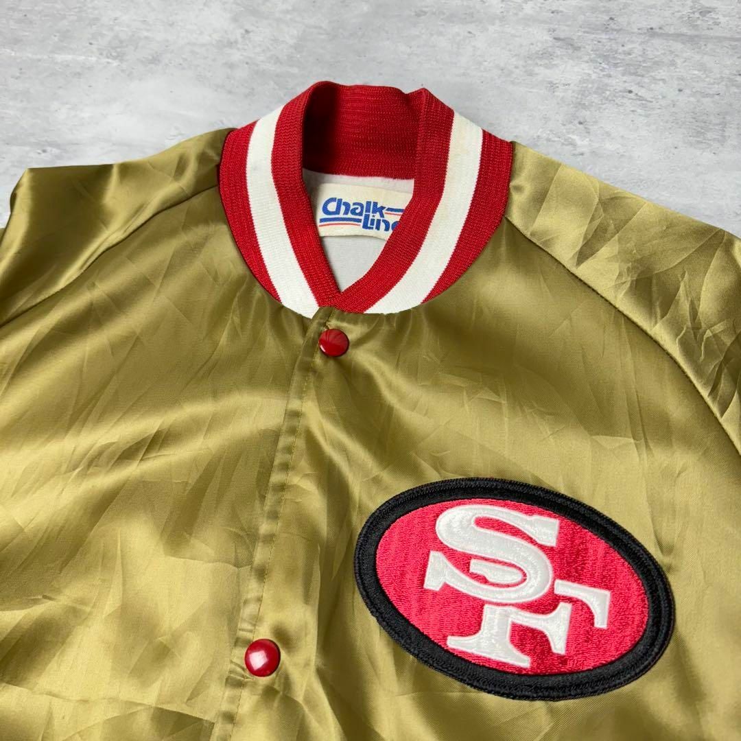 90s Chalk Line SAN FRANCISCO 49ers スタジャン 90s Chalk Line SAN FRANCISCO 49ers スタジャン
