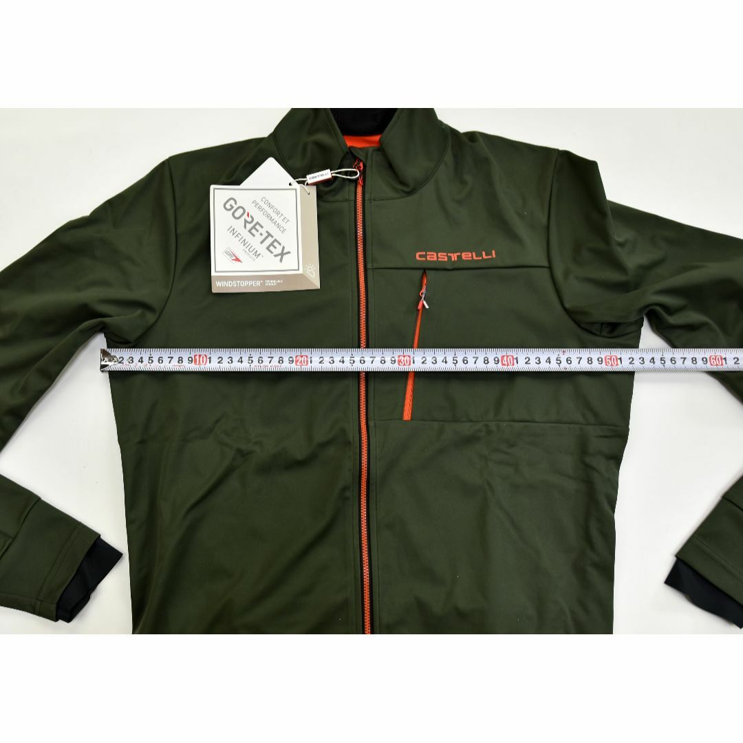 Castelli GO ジャケット size:L グリーン/ファイアリーレッド ウエア Castelli GO ジャケット size:L グリーン/ファイアリーレッド ウエア