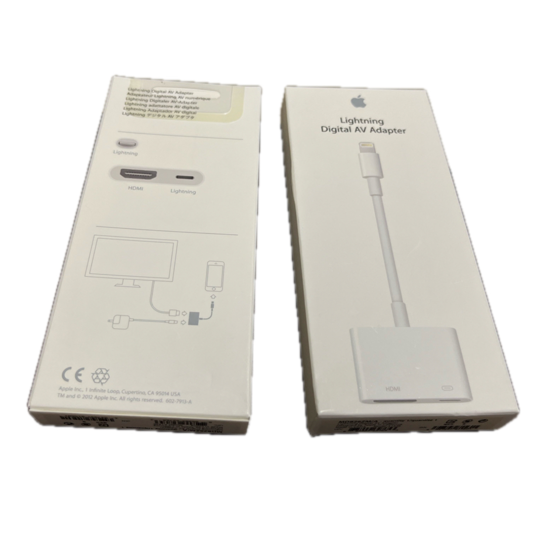Apple 逃げ出す Lightning Digital AVアダプタ Apple 逃げ出す Lightning Digital AVアダプタ