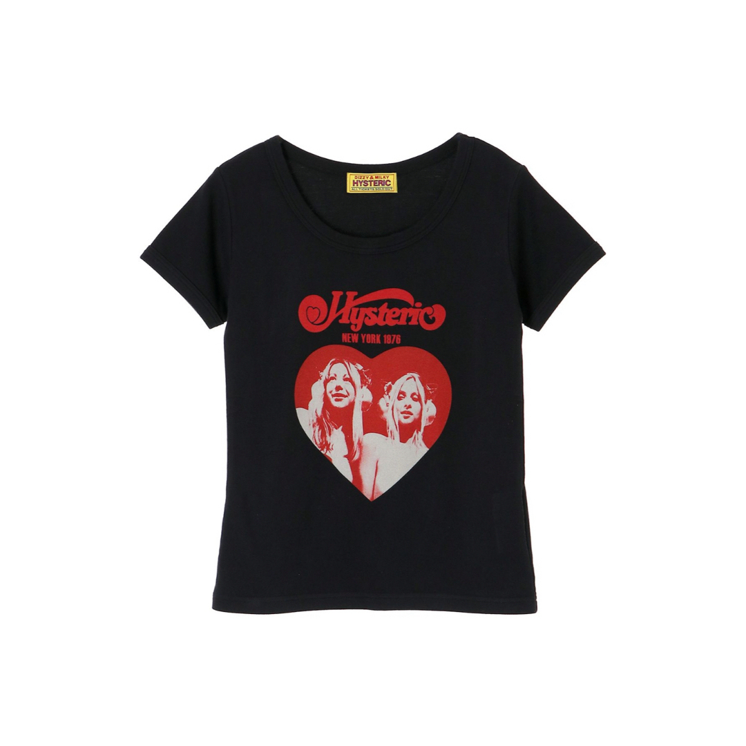 HYSTERIC GLAMOUR - HYSTERIC HEART チビTシャツの通販 by 麗美 HYSTERIC GLAMOUR - HYSTERIC HEART チビTシャツの通販 by 麗美