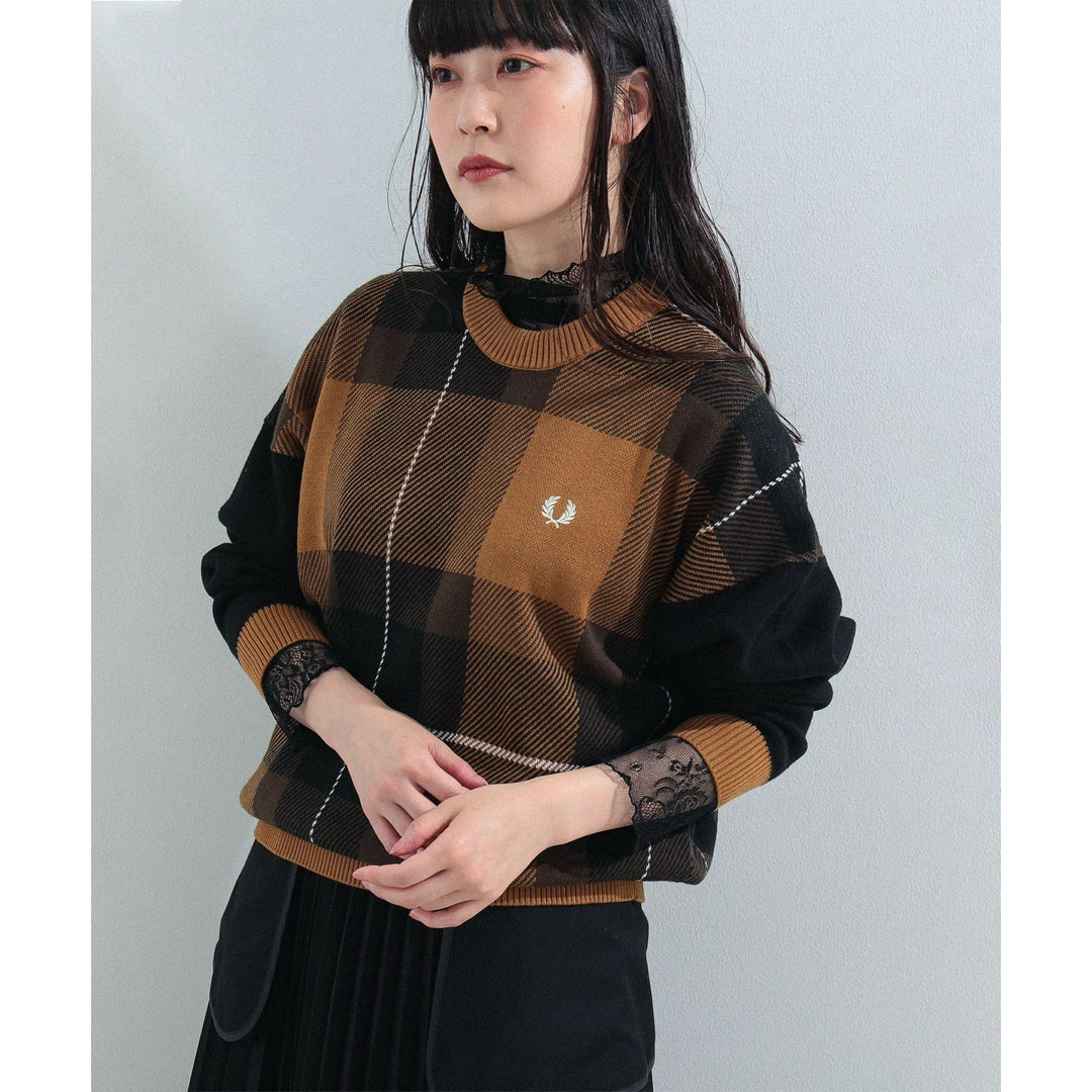 FRED PERRY - FRED PERRY × Ray BEAMS / 別注 タータンチェック FRED PERRY - FRED PERRY × Ray BEAMS / 別注 タータンチェック