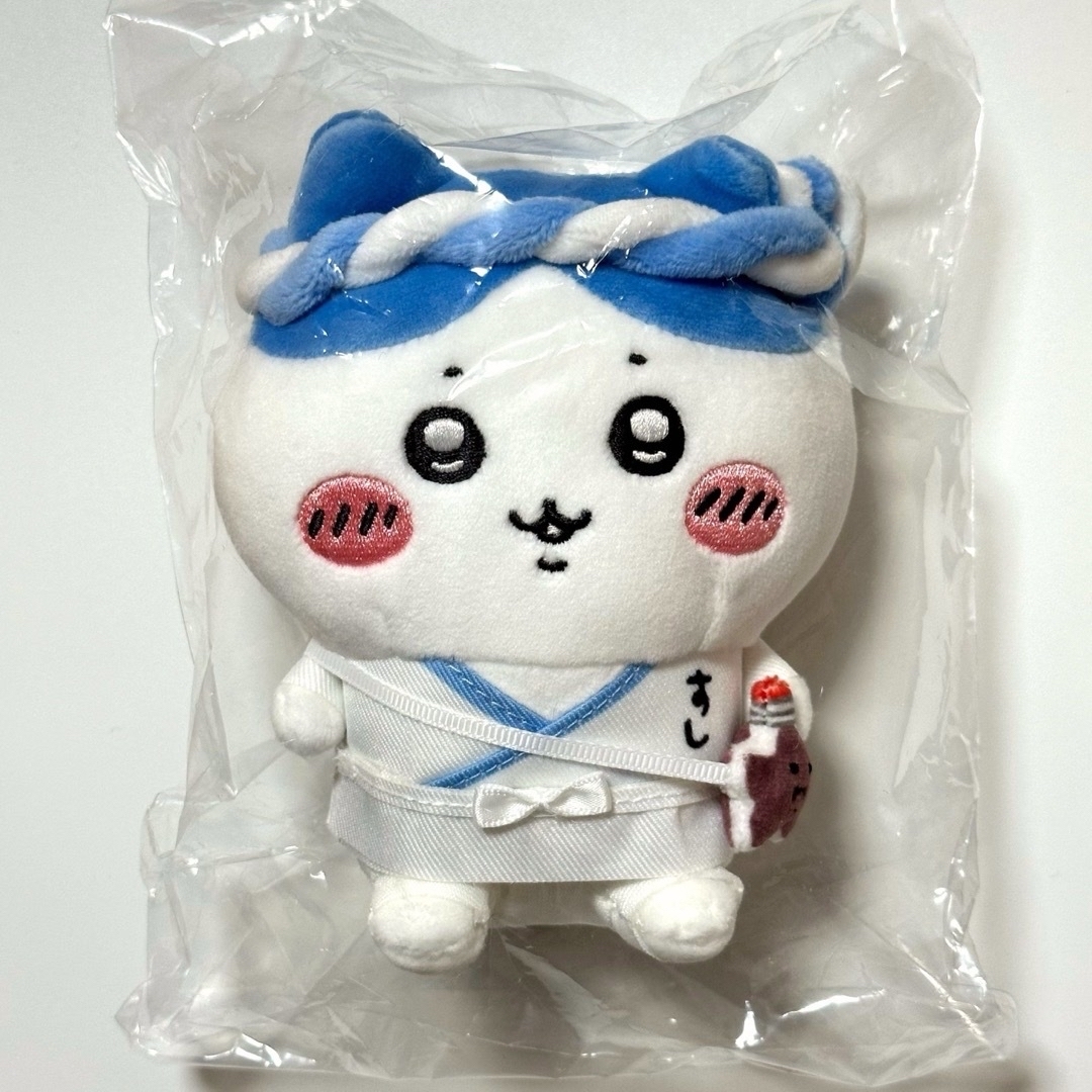 ちいかわ寿司 お座りミニぬいぐるみ ハチワレ 親し ちいかわ寿司 お座りミニぬいぐるみ ハチワレ 親し