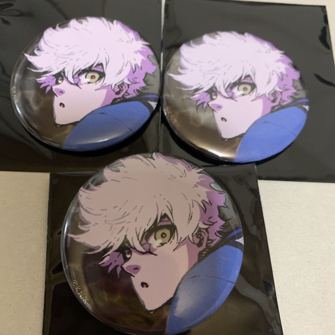 ブルーロック展 だるい 推しキャラ缶バッジVol.2 凪h 3個 ブルーロック展 だるい 推しキャラ缶バッジVol.2 凪h 3個