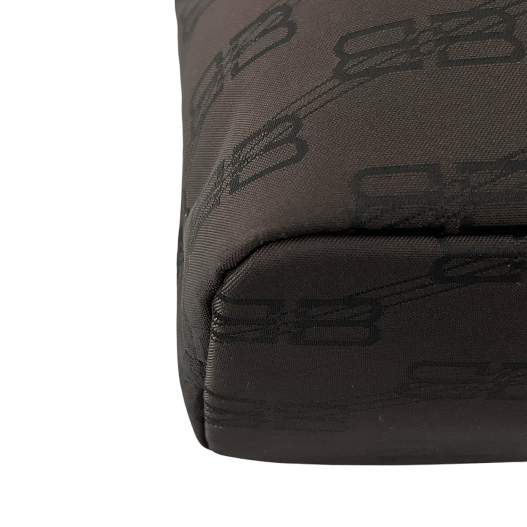 BALENCIAGA - バレンシアガ ワンショルダーバッグ BB柄 ロゴ型 BALENCIAGA - バレンシアガ ワンショルダーバッグ BB柄 ロゴ型