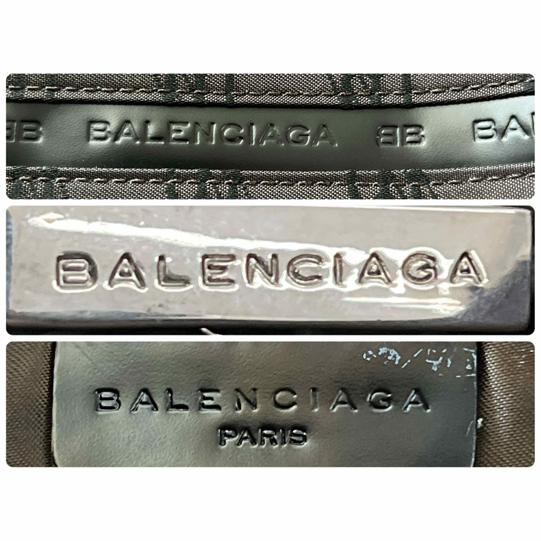BALENCIAGA - バレンシアガ ワンショルダーバッグ BB柄 ロゴ型 BALENCIAGA - バレンシアガ ワンショルダーバッグ BB柄 ロゴ型