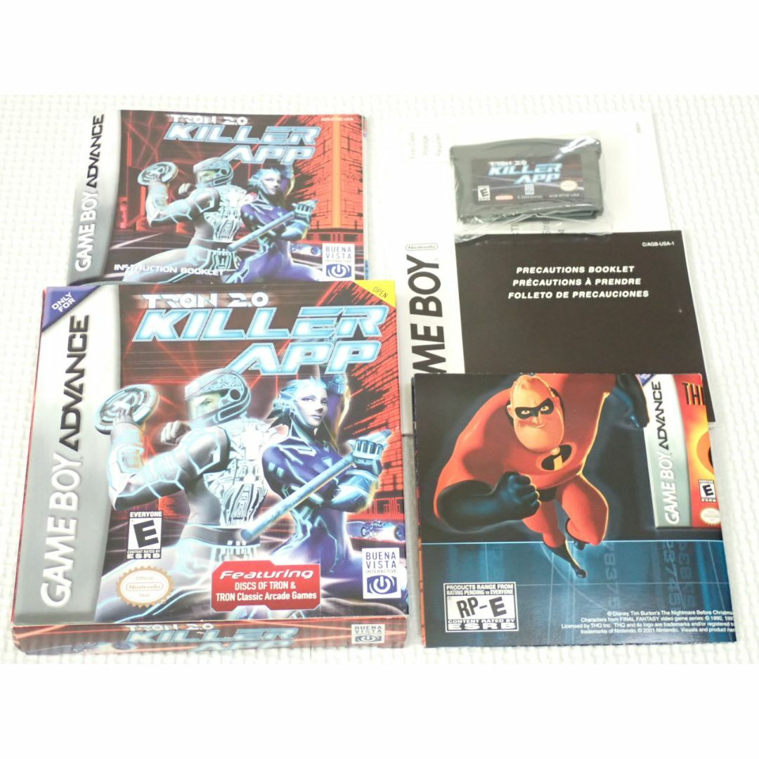 ゲームボーイアドバンス - GBA★TRON 2.0 KILLER APP 海外版 北米版 ポスター付