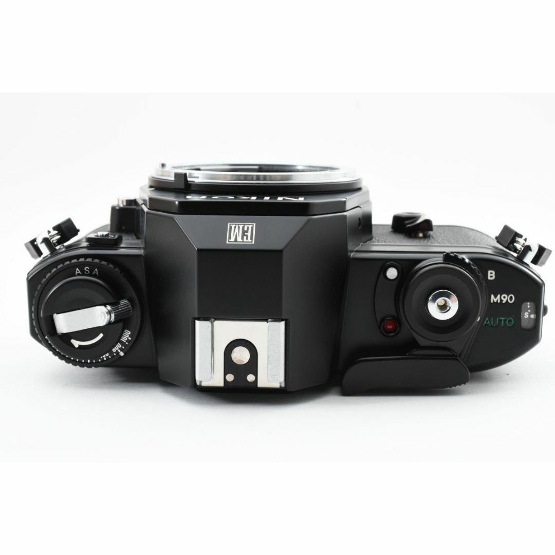 Nikon - 超美品 ニコン EM ブラック 元箱付 説明書付き モルト Nikon - 超美品 ニコン EM ブラック 元箱付 説明書付き モルト