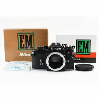 Nikon - 超美品 ニコン EM ブラック 元箱付 説明書付き モルト Nikon - 超美品 ニコン EM ブラック 元箱付 説明書付き モルト